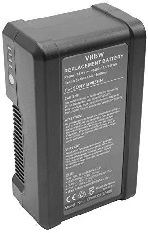 vhbw 1x batería Compatible con Aja Cion 4K cámara de vídeo (10400 mAh, 14,8 V, Li-Ion)