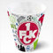 1. FC Kaiserslautern 1. FCK Plastikbecher 2er-Set, Rot, Weiß, Modern, Abstrakt, Irregulär, Kunststoff, Wiederverwendbar, Zuhause, Reise, Kaltgetränke, Heißgetränke, Alle Gelegenheiten