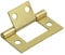 Forge 40mm Flush Hinge with Brass Finish