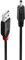 LINDY 70266 - Cable de alimentación USB Tipo A a tipo M de 1,5 metros - Diámetro interior 1,35mm, diámetro exterior 3,5mm