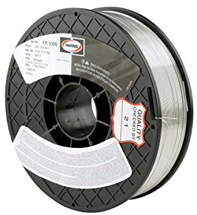 Harris 05356E5 5356 MIG-Schweißdraht, Aluminium, 0,0 Zoll x 2,3 kg. Spule