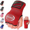 Farabi Sports Innenhandwickel für Kinder und Erwachsene innenhandschuhe Boxen Box Bandagen männer & Frauen Bandagen Boxen MMA Muay Thai Training boxbandagen (Red, Erwachsene L/XL)