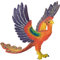 Bullyland 75541 - Spielfigur Feuervogel Phönix, ca. 8,9 cm, detailgetreu, PVC-frei, ideal als kleines Geschenk für Kinder ab 3 Jahren