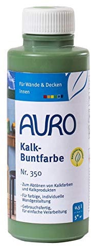 Auro Kalk-Buntfarbe Nr. 350-65 (0,50 Liter, grün)