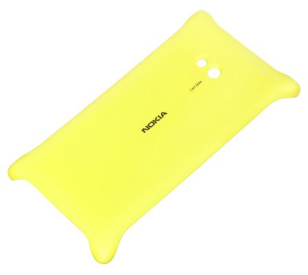Nokia CC-3064 Wireless Qi Charging Clip-On Hard Shell Case Cover for Nokia Lumia 720 - Yellow