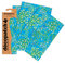 Decopatch Papier No. 499 (blau Schmetterlinge bunt, 395 x 298 mm) 3er Pack