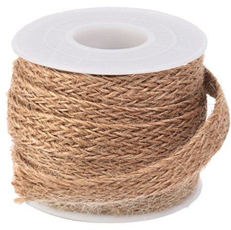 Corde en toile de jute de Hesse - Pour la décoration de mariage vintage - 5 m