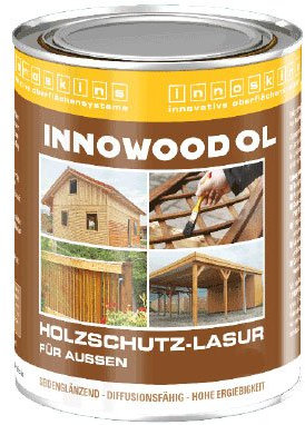 Innoskins Innowood OL Holzlasur Renoviergrund hell 20 Liter
