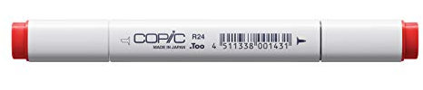 COPIC Classic Marker Typ R - 24, Prawn, professioneller Layoutmarker, mit einer breiten und einer feinen Spitze