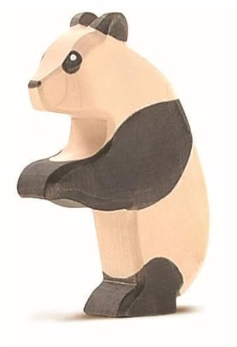 OSTHEIMER 2193 Panda tanzend aus Holz Höhe 13cm Tiere aus Aller Welt