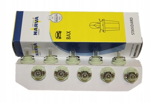 Narva 17052 Birne, 12V, 2W, B8.5d, 21mm x 22mm x 16mm, Grün