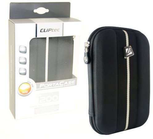 CLiPtec® CZG200 External Battery Backup Power Bank & Mobile Accessories Case - Black