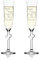 polar-effekt 2 Sektgläser mit Gravur - romantische Geschenke - Champagner Gläser - Kelchglas mit Herzen am Stiel - Hochzeitsgeschenk