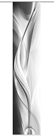 Home fashion Schiebevorhang, Grau