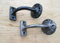 Ironmongery World® Massives Gusseisen Vintage Handlauf Treppe Halterung Bannister Stange Handlauf (Antik Eisen)