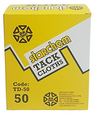 Tack Cloths, Starchem Tack Cloths, 50 Tacky Cloths, Paint Spray, Car Spray