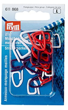 Maschenmarkierer 21 Stück Prym Kunststoff