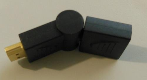 Indipc Adaptateur hdmi articulé à 360° Male Femelle