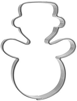 Edelstahl-Ausstecher - Schneemann III.