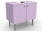 Apalis Waschbeckenunterschrank Colour Lavender 60x55x35cm Badezimmer Farbe Pop Art, Größe:55cm x 60cm
