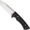 Muela Unisex – Erwachsene Rhino Micarta schwarz Messer, Silber, one Size