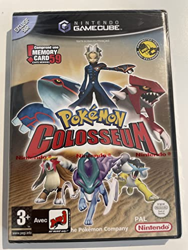 Pokemon Colosseum includes 59 slot memory card - GameCube - PAL