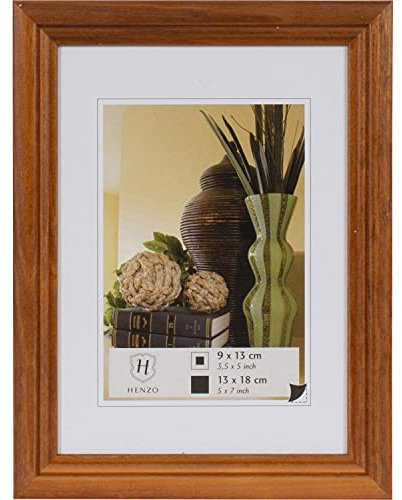 Henzo Artos Bilderrahmen, Holz, Dunkelbraun, Bildformat 13x18 cm