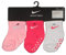 Nike No-Slip Ankle, Calzini Antiscivolo da Bambini 2-4 Anni (18-23, Rosa/Bianco/Fucsia)