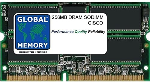 GLOBAL MEMORY 256 MB DRAM SODIMM ARBEITSSPEICHER FÜR Cisco 12000 Series ROUTERN GSR LINE Karte 4 (mem-lc4–256)