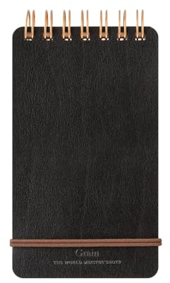 Midori WM Ring Memo Grain -Black