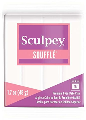 Polyform Sculpey Polyform SU 6001 48 g Individual Soufflé Clay Bar, Igloo, SU6-6001