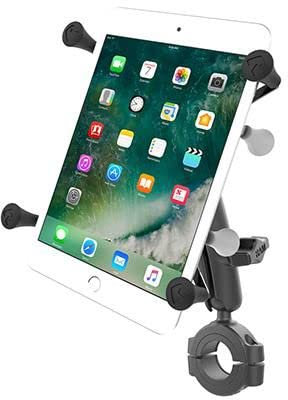 RAM Mounts Rail kit, M- X-Grip, B-Size X-Grip with Torque Large Rail, RAM-B-408-112-15-UN8U (X-Grip with Torque Large Rail Base for 7-8 Tablets, Tablet/UMPC, Black)