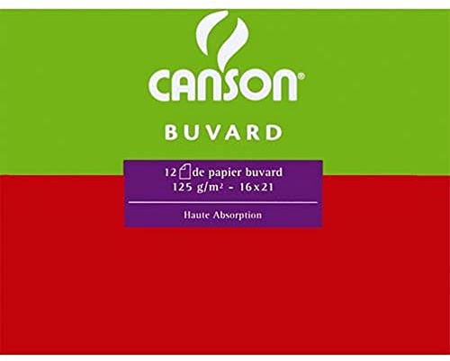 Papel secante canson 50x65 cm liso blanco 250 gr