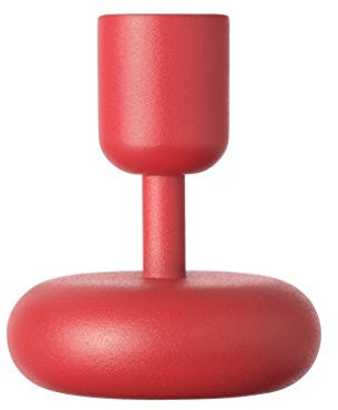 Iittala Nappula Kerzenständer rot 107mm