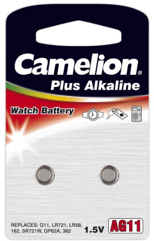 Camelion AG11 LR58 LR721 Knopfzelle 1,5V Batterie (BP2)