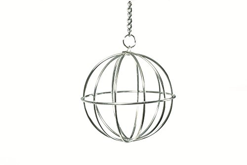 Beeztees 810560 Futterball an Kette aus Chrom, 8 cm