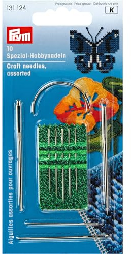 Prym Craft Needles, Silver, 10 Stück