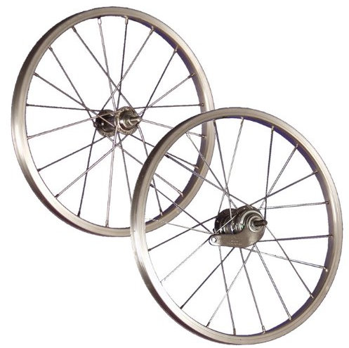 Taylor-Wheels 18 Zoll Laufradsatz Alufelge/Rücktritt - Silber