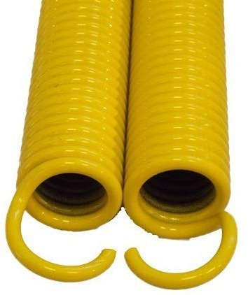 Wessex/Ellard Garage Door Spring Retractable Yellow 18 Spares and Parts (Pair)