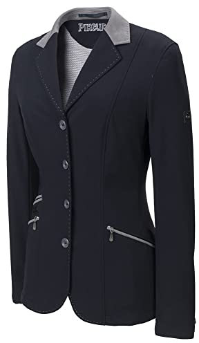 PIKEUR Damen Turnierreitsakko GALDINA, Unisex, Schwarz , 46 [DE 44]