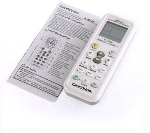 Telecomando CHUNGHOP K-1028E universale LCD A / C per l'aria condizionata.