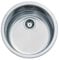 Teka ERC 1C - Fregadero de Cocina 1 Seno, Encastrado, para Mueble de 45 cm, Cubeta Circular, Acero Inoxidable