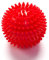 Black Mountain Products Massageball für Tiefengewebe, mit Spikes, Rot