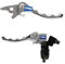 HMParts Bremshebel Kupplungshebel klappbar im Set für 22 mm Lenker Dirt Bike Pit Bike Cross