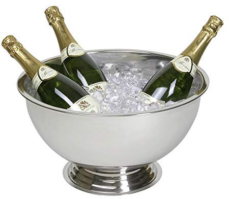 SEKT/CHAMPAGNER SCHALE- 1,2kg.- 39cm ø- Höhe 29cm