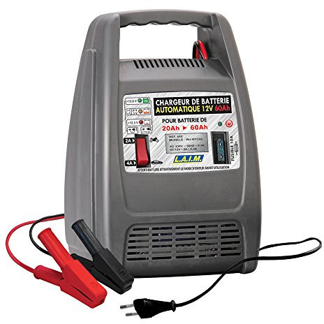 L.A.I.M. 692 Chargeur de Batterie Automatique 12 V 60 AH - 6 Amp