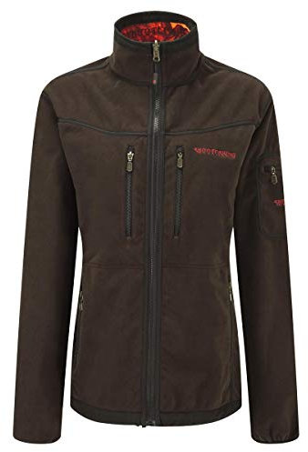 Shooterking - Mossy Orange Softshell Jagd Wendejacke Größe 4XL