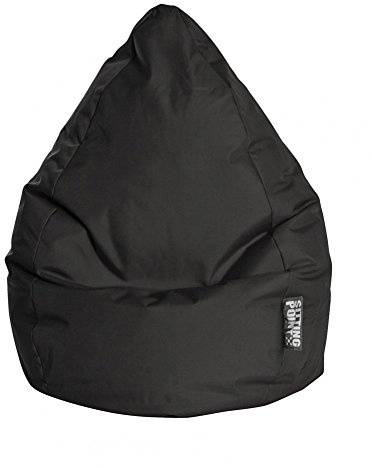 SITTING POINT only by MAGMA Sitzsack Brava Bean Bag XXL ca. 300 Liter schwarz