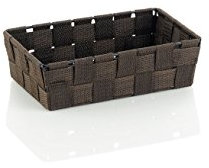 Kela Korb Alvaro 23x15x6cm aus Kunststoff in braun, Plastik, 23 x 15 x 6 cm