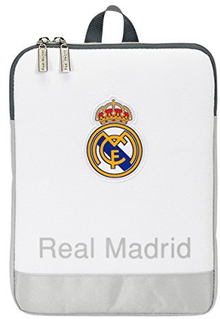 Safta SF-611624-686 - Funda Ordenador portatil 10,6, diseño Real Madrid